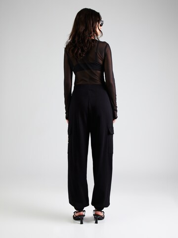 Effilé Pantalon cargo EA7 Emporio Armani en noir