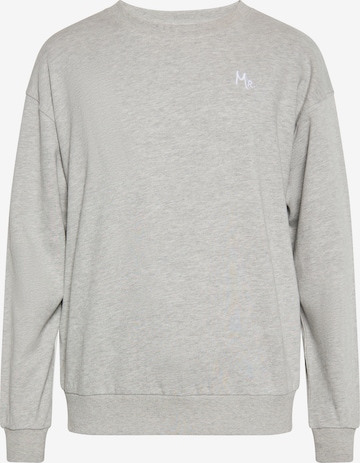 Sweat-shirt boline en gris : devant