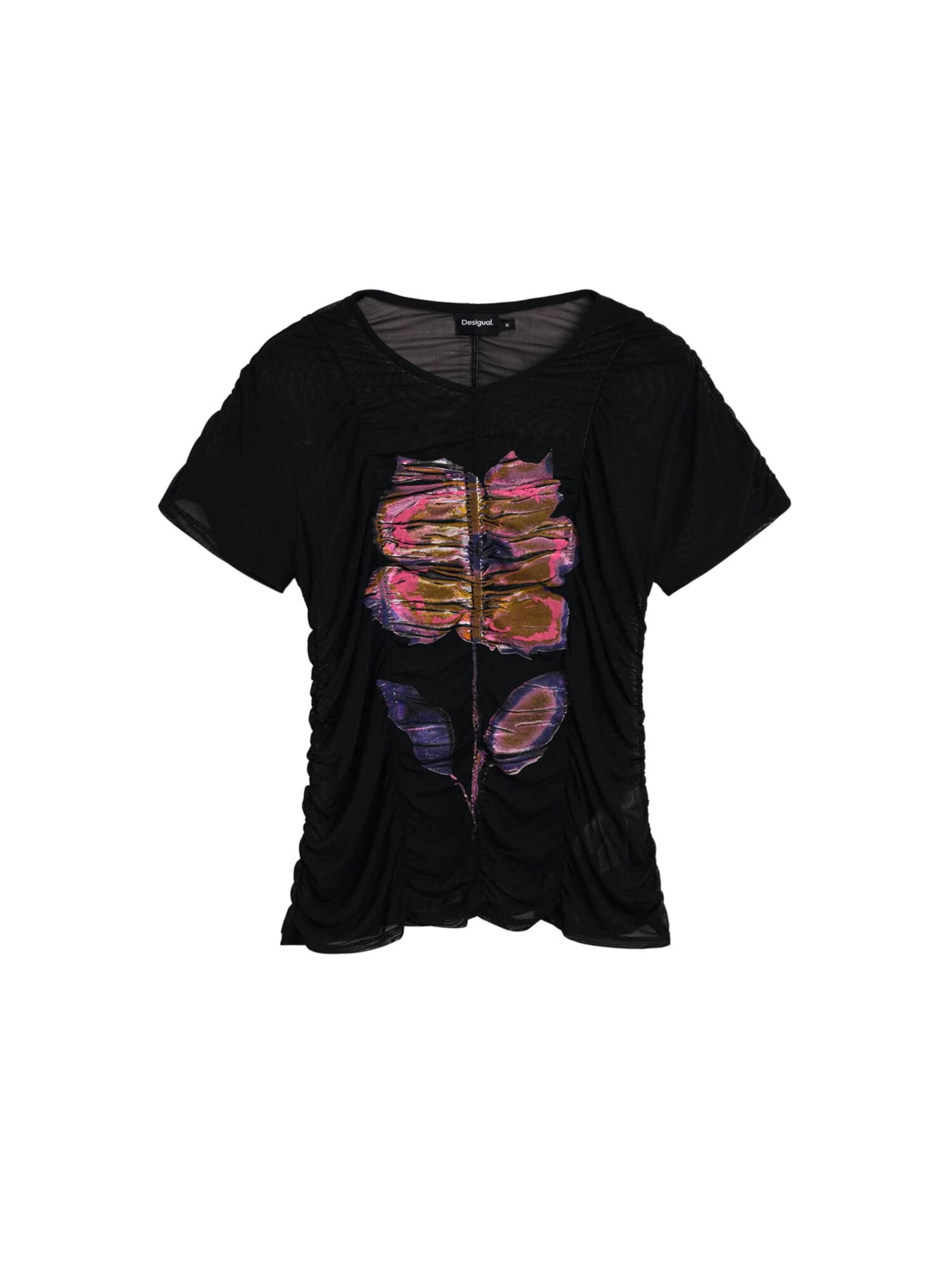 Desigual - Camisa em preto: frente