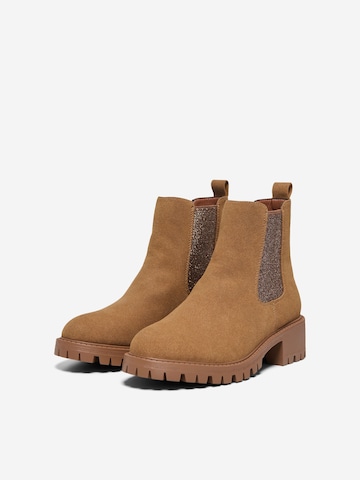 Chelsea Boots 'ONLZoe' ONLY en marron