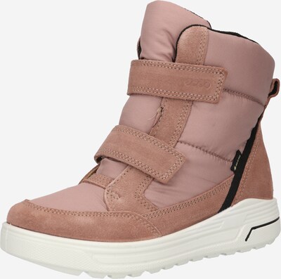 ECCO Bottes de neige en rosé / rose ancienne / noir, Vue avec produit