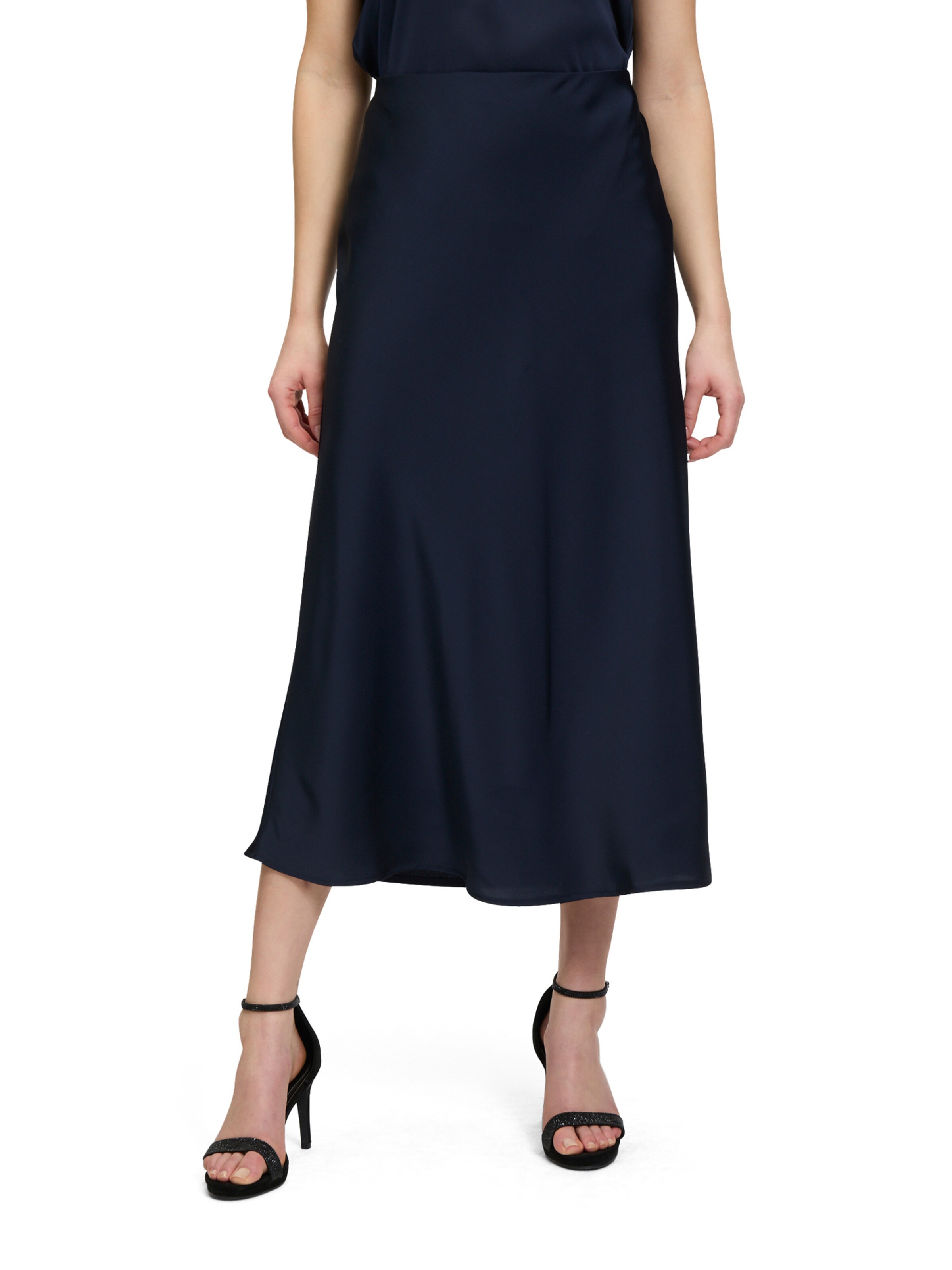 Jupe Vera Mont en bleu : devant