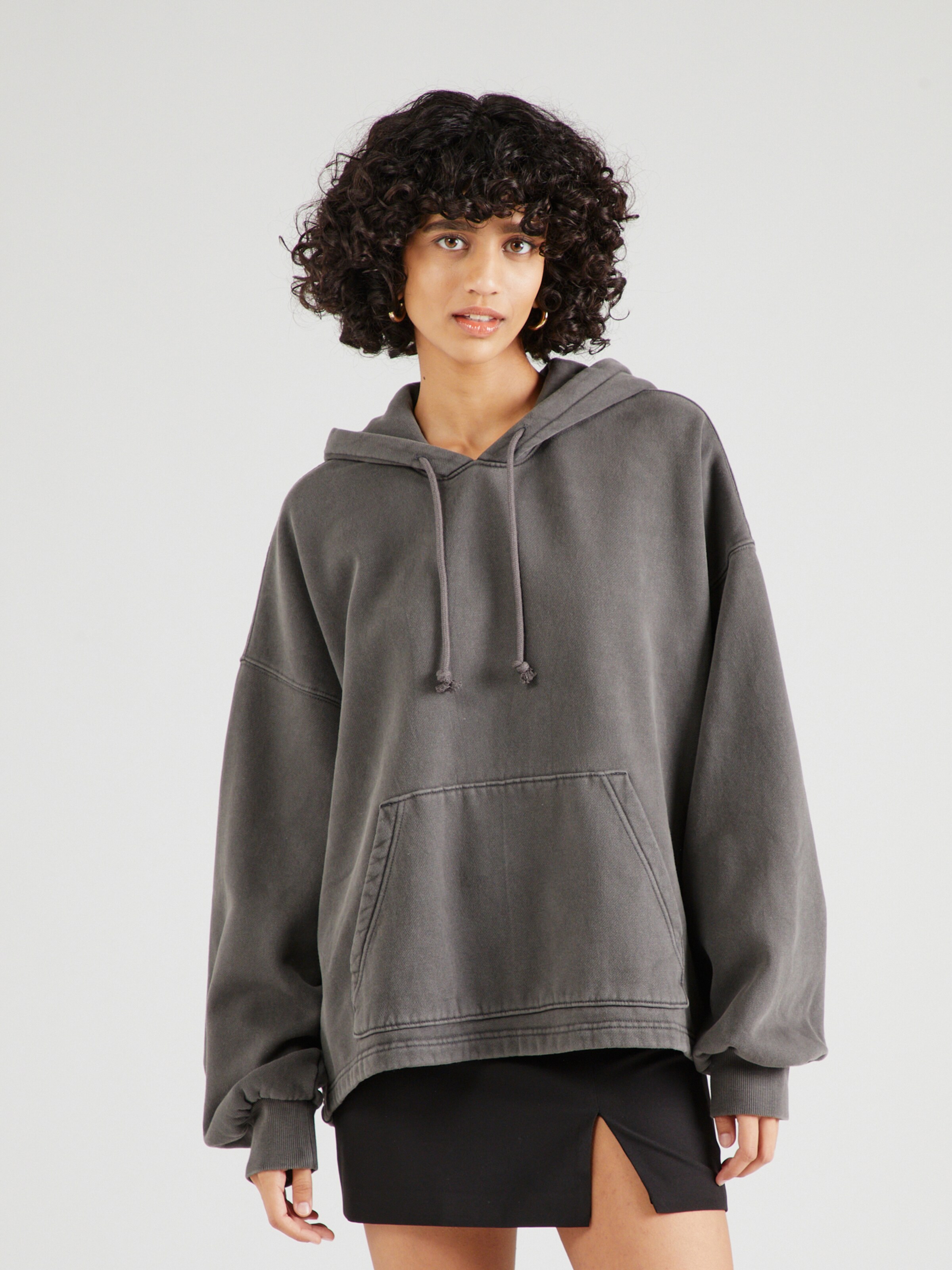 Weekday grå hoodie outlet