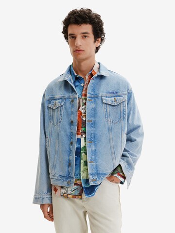 Desigual - Chaqueta de entretiempo 'Chaq Noe' en azul: frente