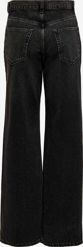 ONLY Wide Leg Jeans 'Hope' in Schwarz