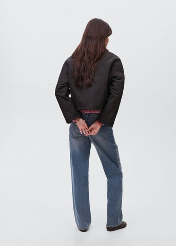 MANGO TEEN Between-Season Jacket 'Malmocr' in Black