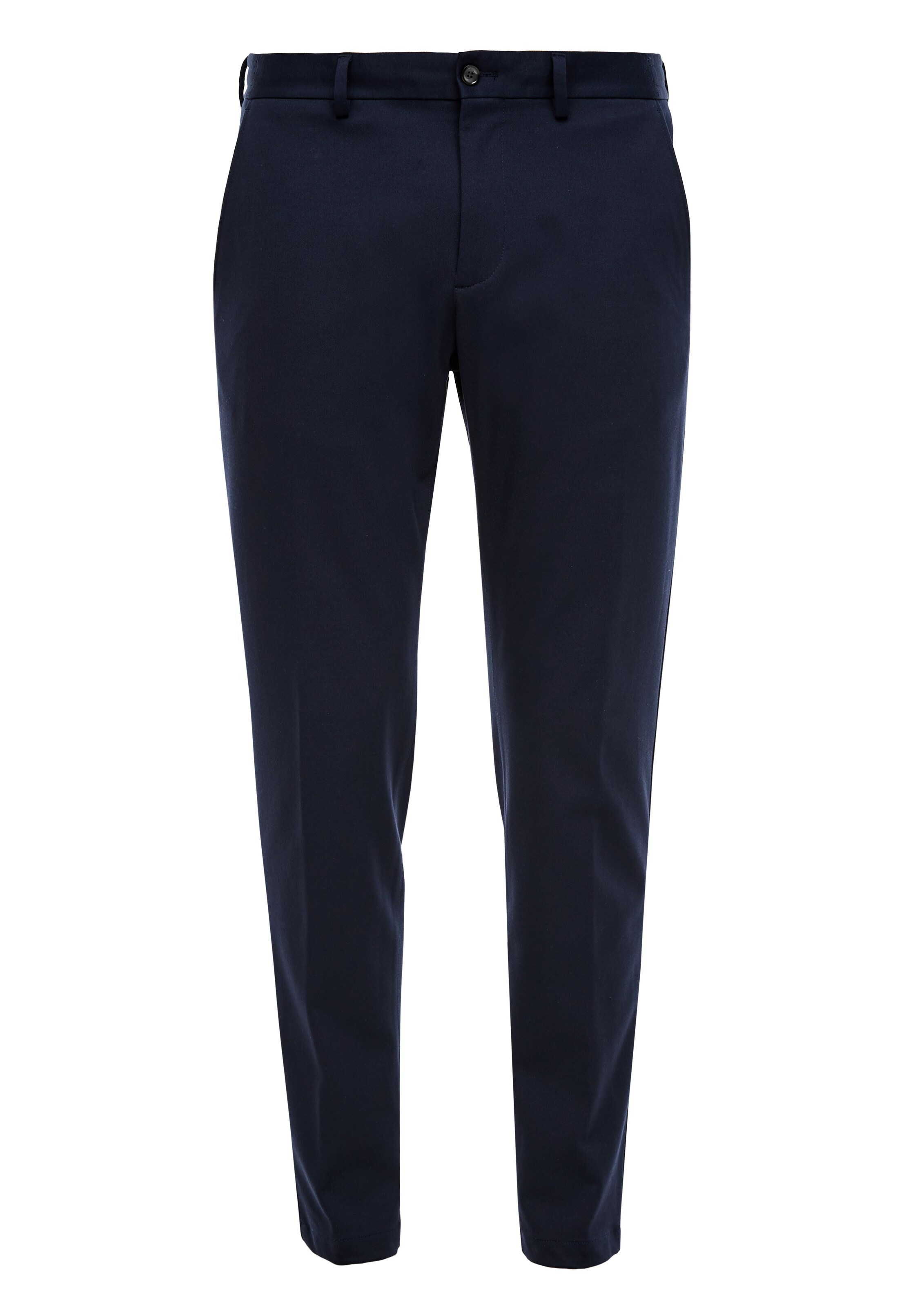 s.Oliver BLACK LABEL Slim fit Chino trousers in Blue: front