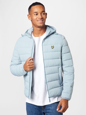 Veste mi-saison Lyle & Scott en bleu : devant