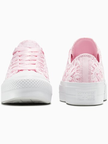 CONVERSE Sneakers laag 'Converse Chuck Taylor All Star Lift' in Roze