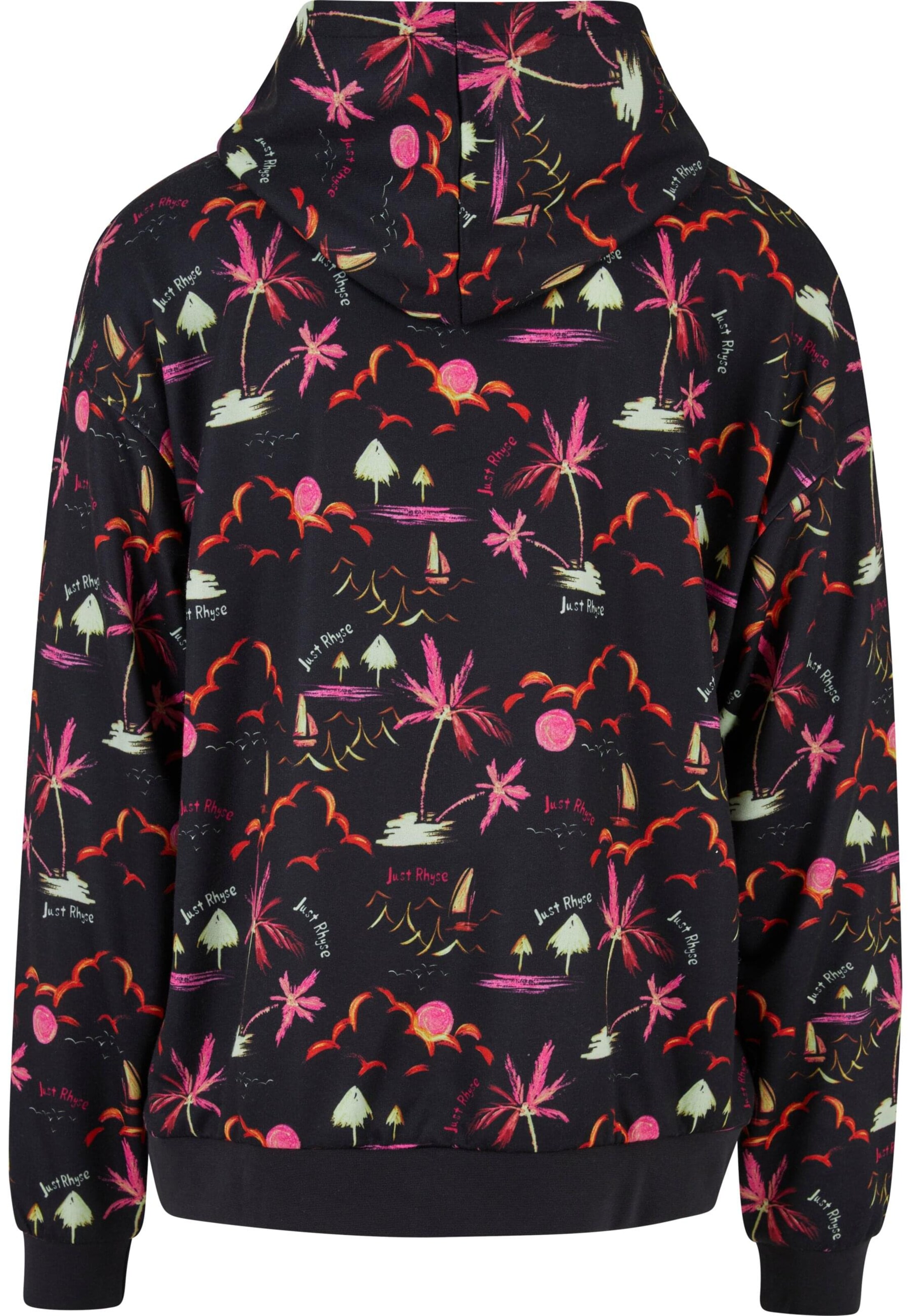 Just Rhyse - Sudadera 'Waikiki' en negro