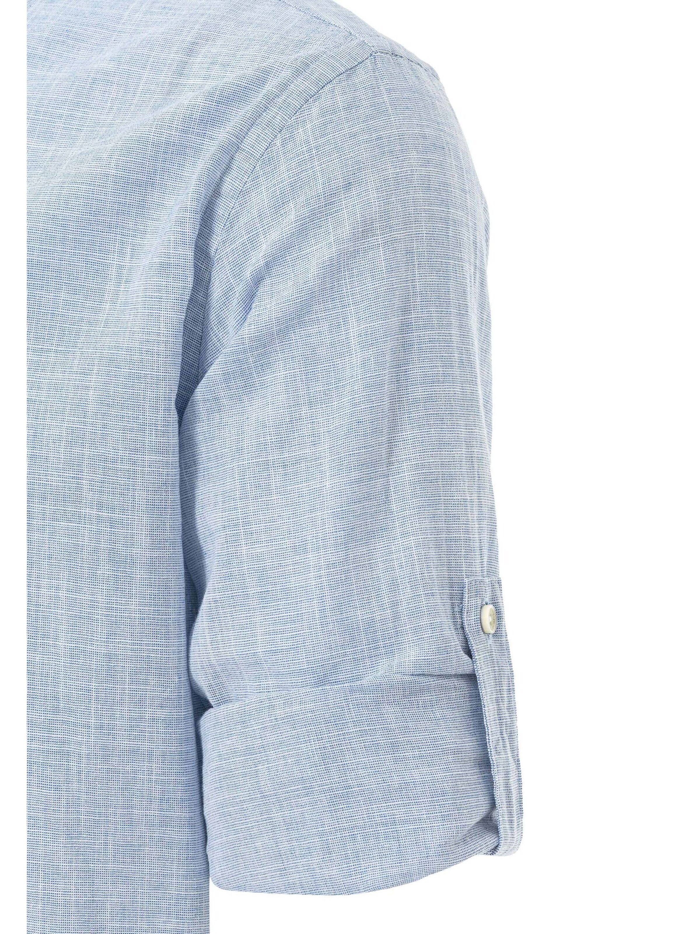 Coupe slim Chemise 'CH199' CIPO & BAXX en bleu