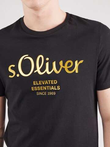 Maglietta di s.Oliver in nero