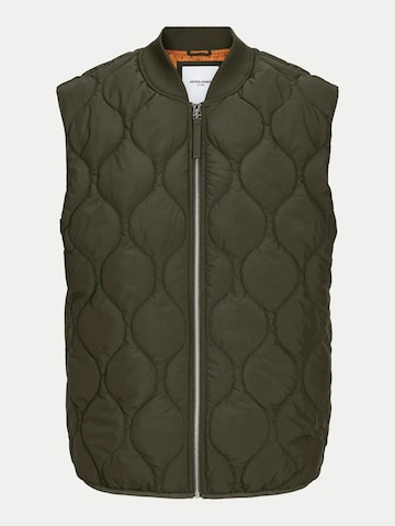 Gilet Jacks & Jones en vert : devant