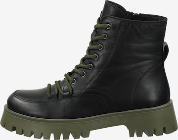 ILC Lace-Up Ankle Boots in Black