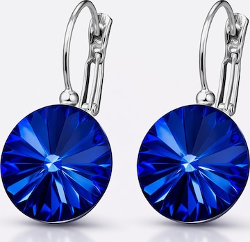 COLLEZIONE ALESSANDRO Earrings 'Germany' in Blue: front