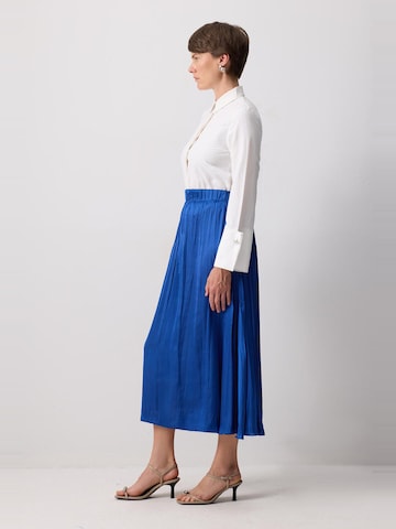 Touche Prive Skirt in Blue