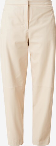Regular Pantalon chino s.Oliver BLACK LABEL en beige : devant