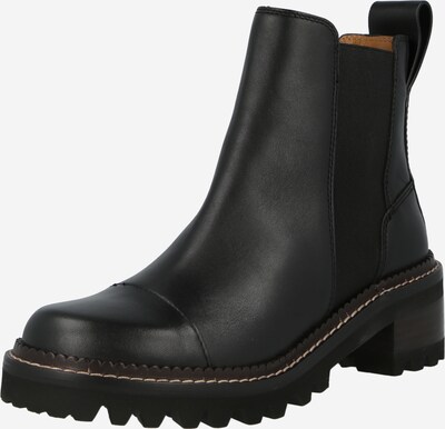 Ghete chelsea 'MALLORY' See by Chloé pe negru, Vizualizare produs
