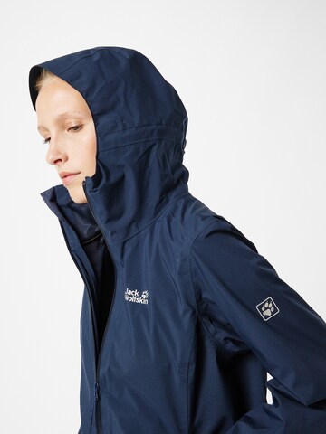 JACK WOLFSKIN Outdoor Jacket in Blue