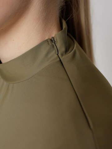 SIYA Swimwear High neck Badeanzug 'South - Covered'‌‌‌‌‌‌‌ in Grün