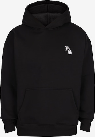 Dropsize Sweatshirt in Zwart: voorkant