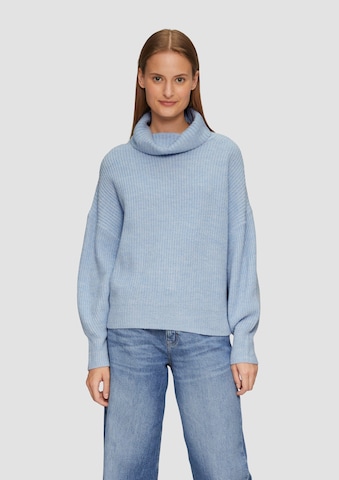 s.Oliver Trui in Blauw: voorkant