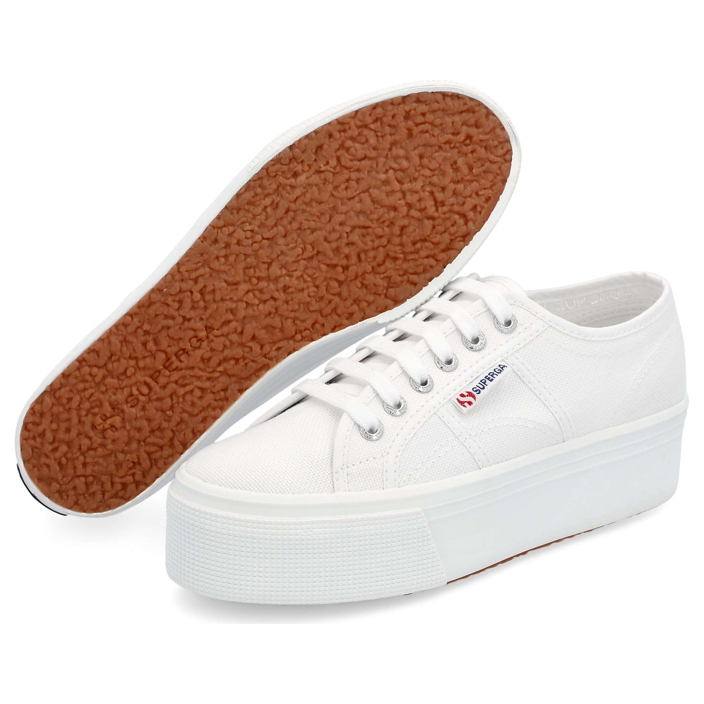 SUPERGA Sneaker in Weiß