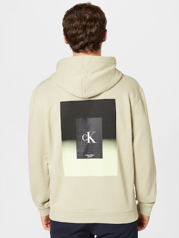 Calvin Klein Jeans Sweatshirt in Beige