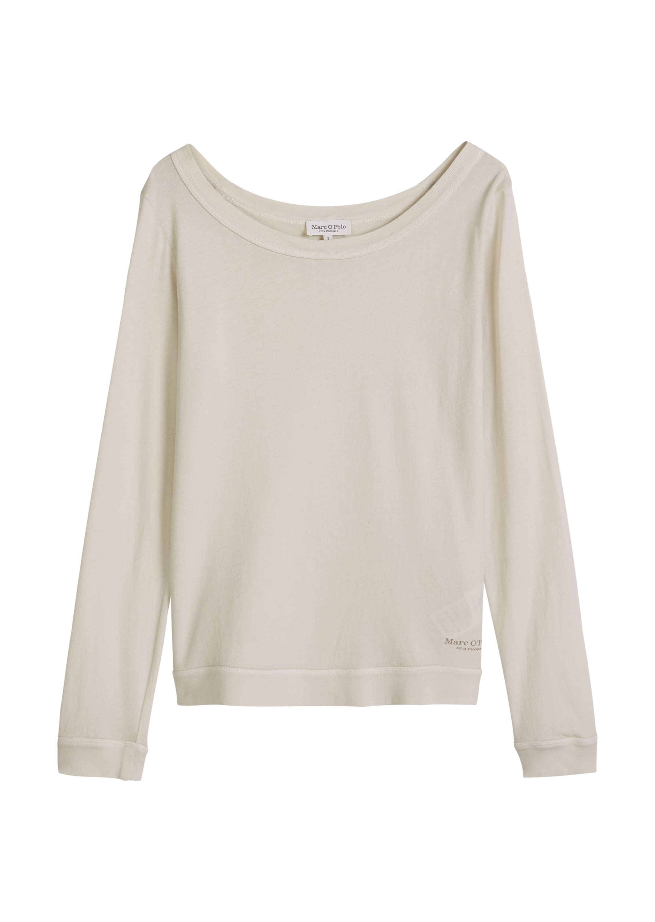 Marc O'Polo Shirt in hellgrau, Produktansicht