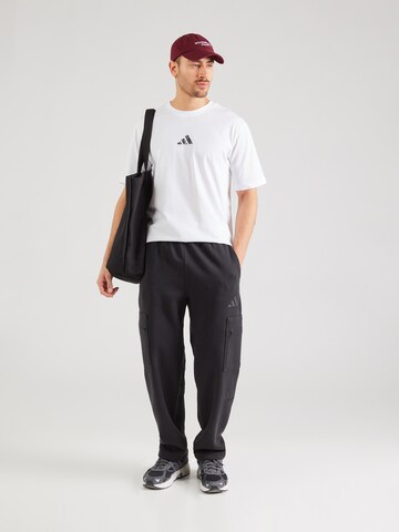T-Shirt fonctionnel 'Codes Photoreal' ADIDAS SPORTSWEAR en blanc