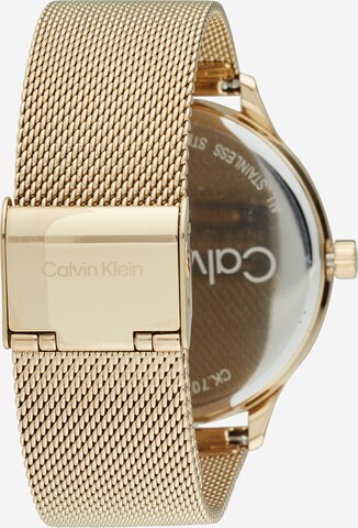 Calvin Klein - Reloj analógico en oro