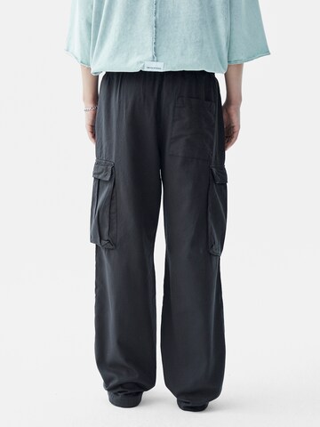 Loosefit Pantaloni cargo 'Chrysanthemum' di VAMOS CLO in grigio