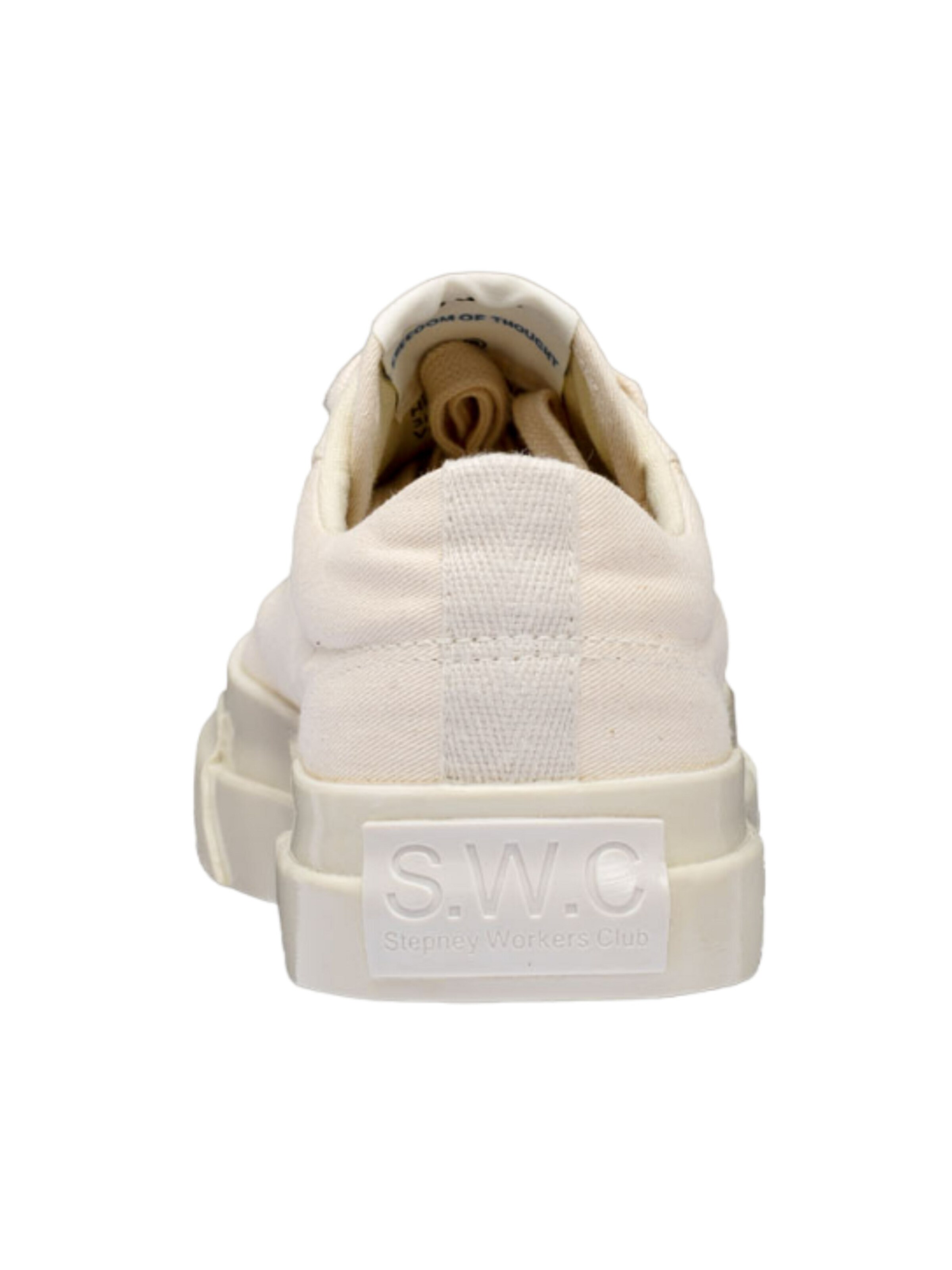 Sneaker low de la Stepney Workers Club pe bej