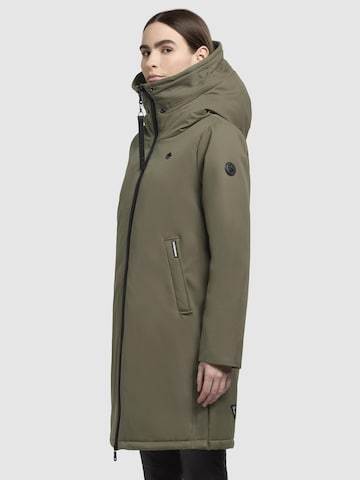 khujo Between-seasons coat 'Yaak3-YM' in Green