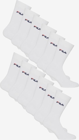FILA Socken in Weiß: Vorderseite