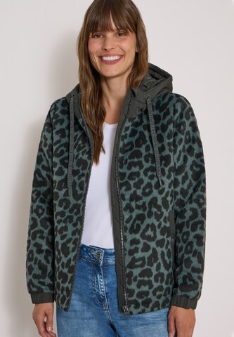 CECIL Between-Season Jacket in Green: front