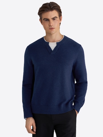 Pull-over Vantory en bleu : devant