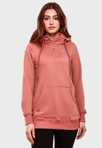 NAVAHOO Sweatshirt ' Zauberelfe ' i rosa: framsida