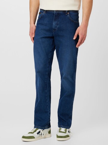 Regular Jean 'TEXAS' WRANGLER en bleu : devant