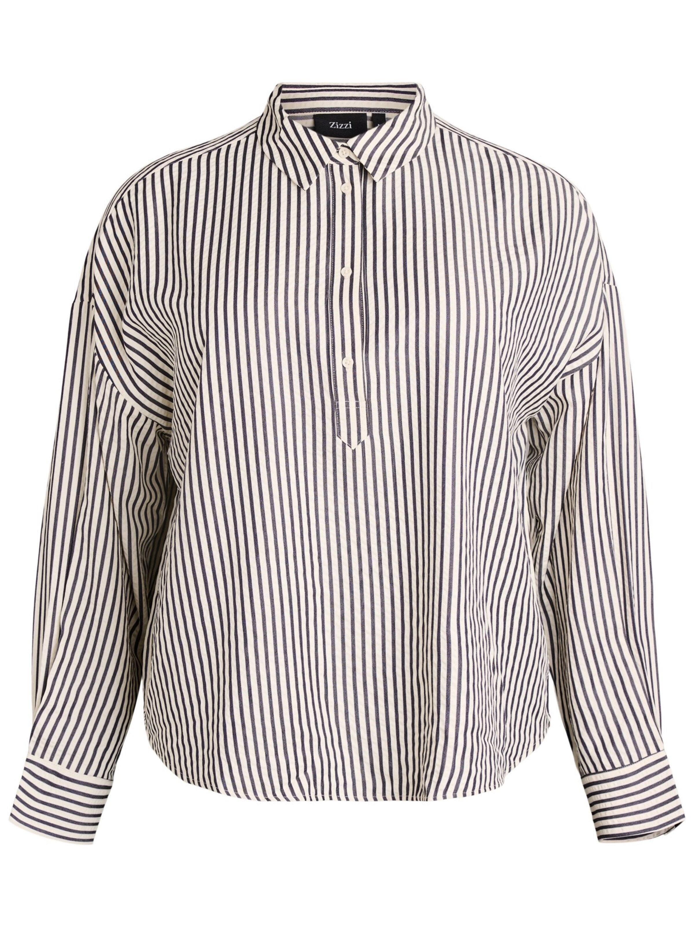 Zizzi Bluza 'Manavas' | črna barva: sprednja stran