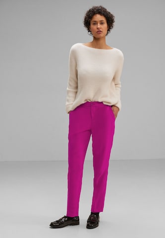 STREET ONE Tapered Hose in Pink