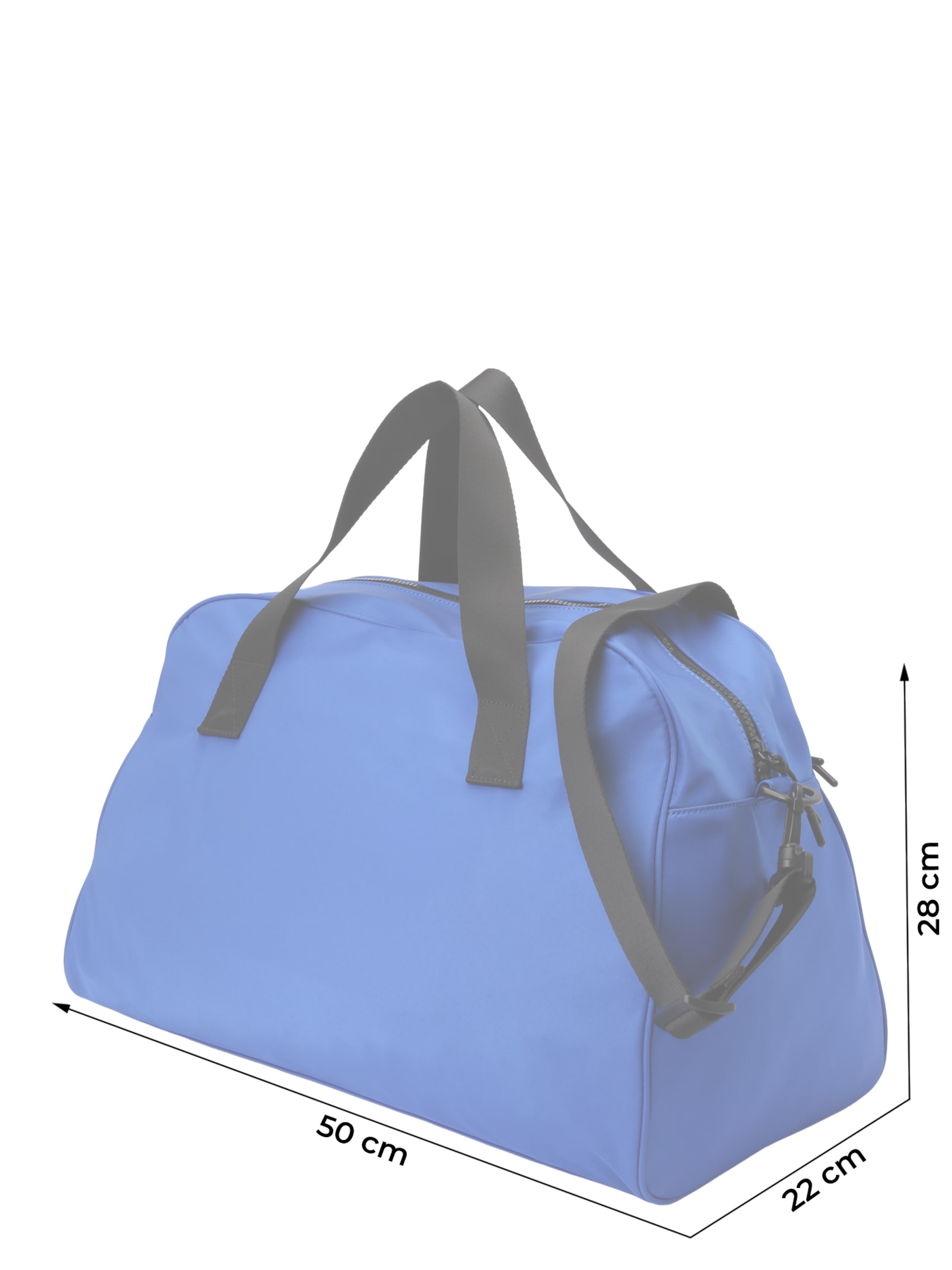 KARL LAGERFELD JEANS Potovalna torba | modra barva