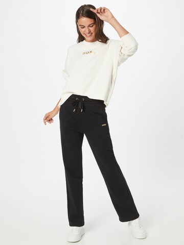 BOSS Orange Regular Pants 'Emayla' in Black