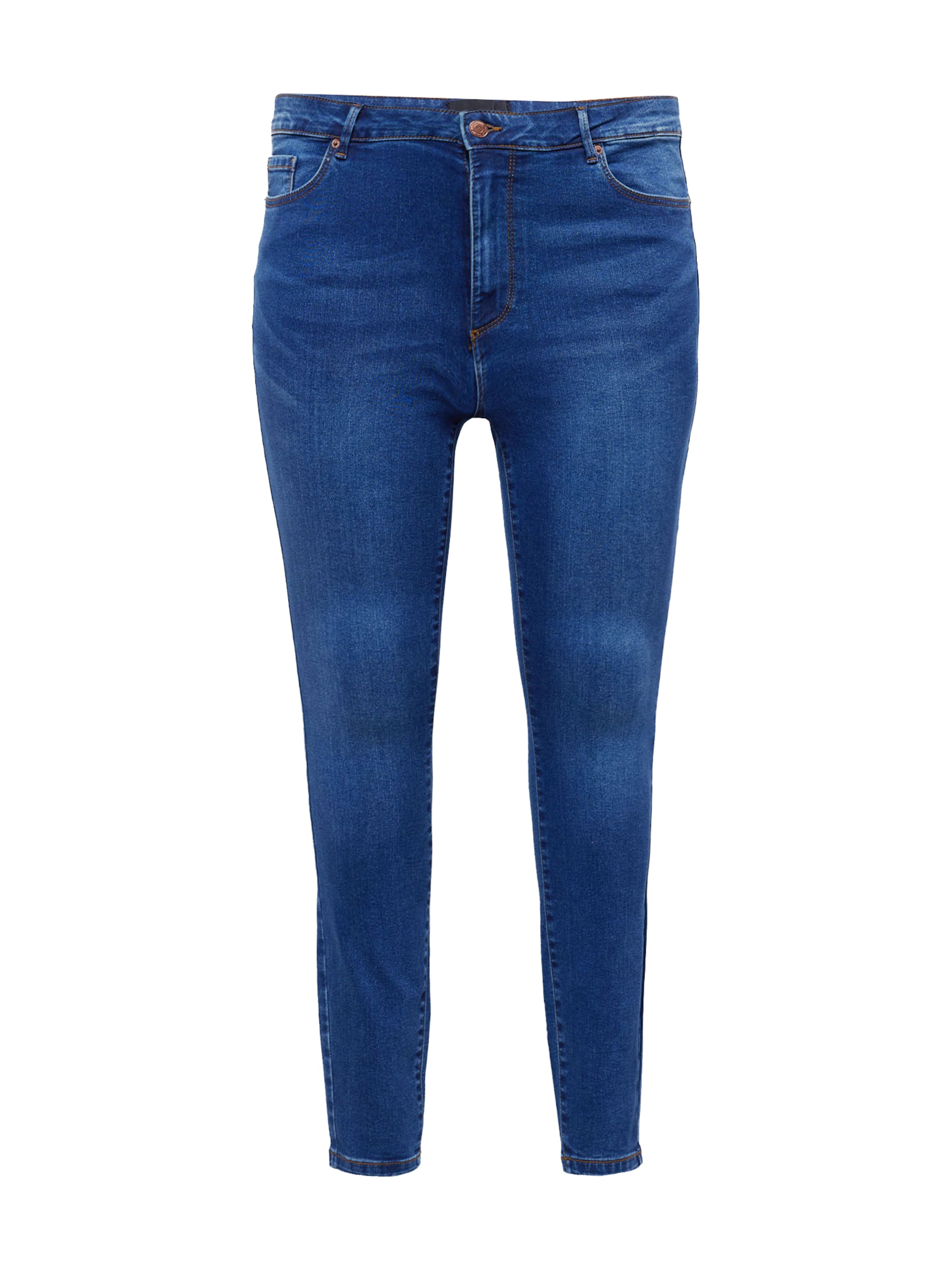 Vero Moda Curve Skinny Jeans 'Phia' in Blue: front