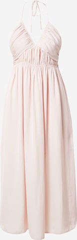 Love Triangle Kleid 'Gathered' in Pink: predná strana