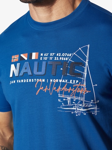 Jan Vanderstorm Shirt 'Svenhelm' in Blue