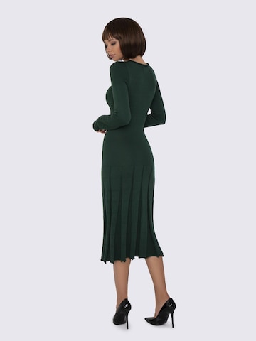 Anushka Gebreide jurk in Groen