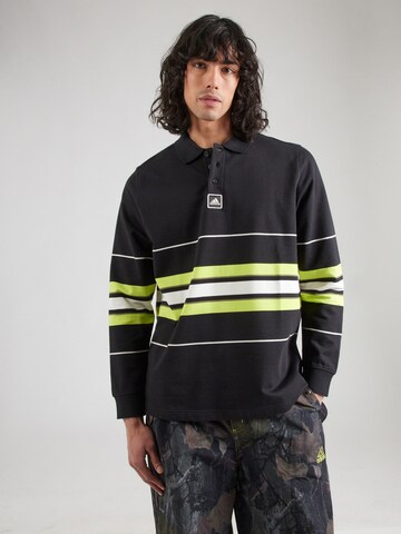 ADIDAS ORIGINALS - Camiseta en negro: frente