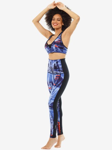 Coupe slim Pantalon de sport 'HWL110' Winshape en bleu