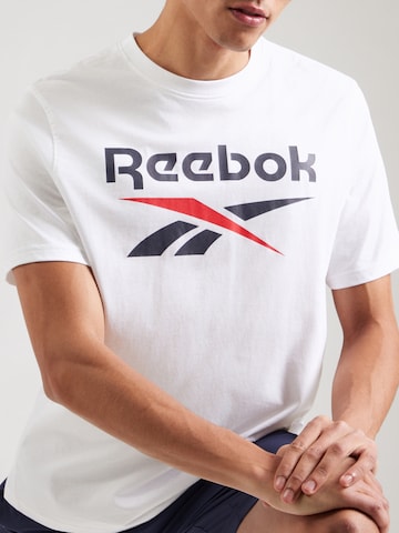 balta Reebok Sportiniai marškinėliai 'BRUNO'